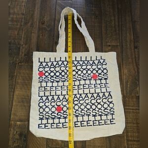 Lacoste canvas shopper